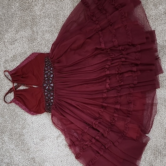Free People Vintage Boho Formal Dress - Picture 9 of 12